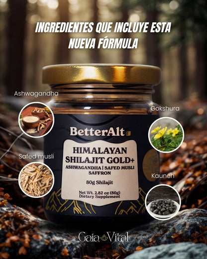 Himalayan Shilajit Gold+ BetterAlt 80g